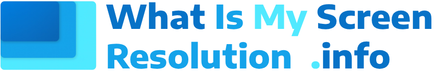 WhatIsMyScreenResolution.info Logo